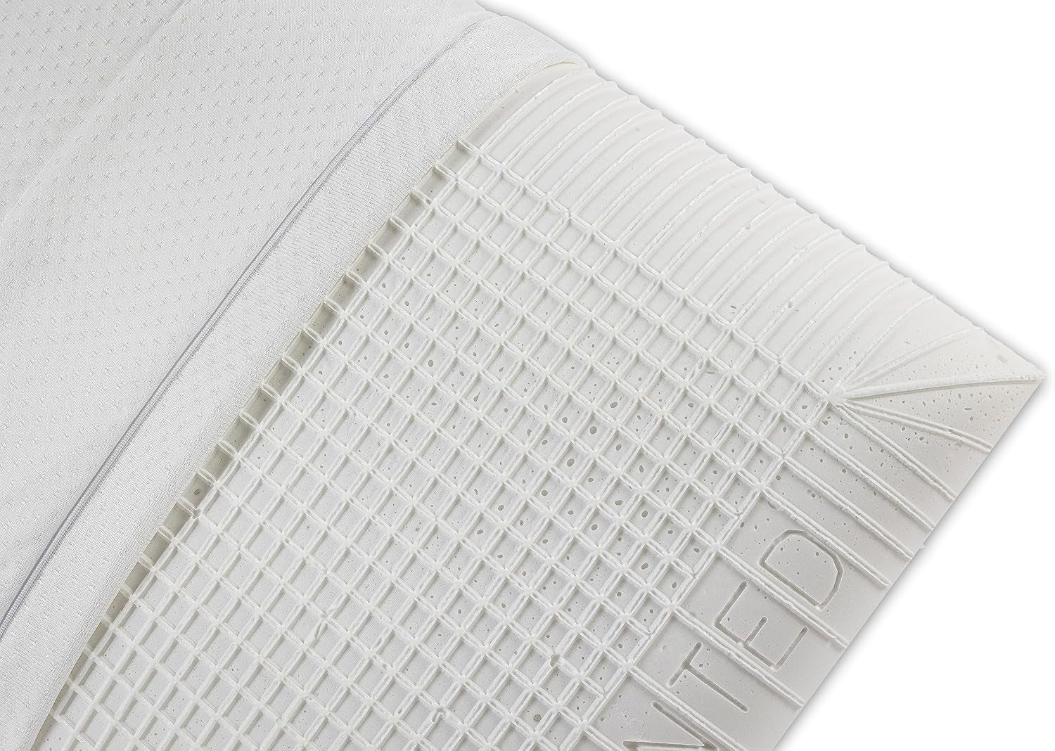 V.I.P. Very Important Pillow Pernă de memorie, albă, 50 X 80 Perne standard Naty Shop