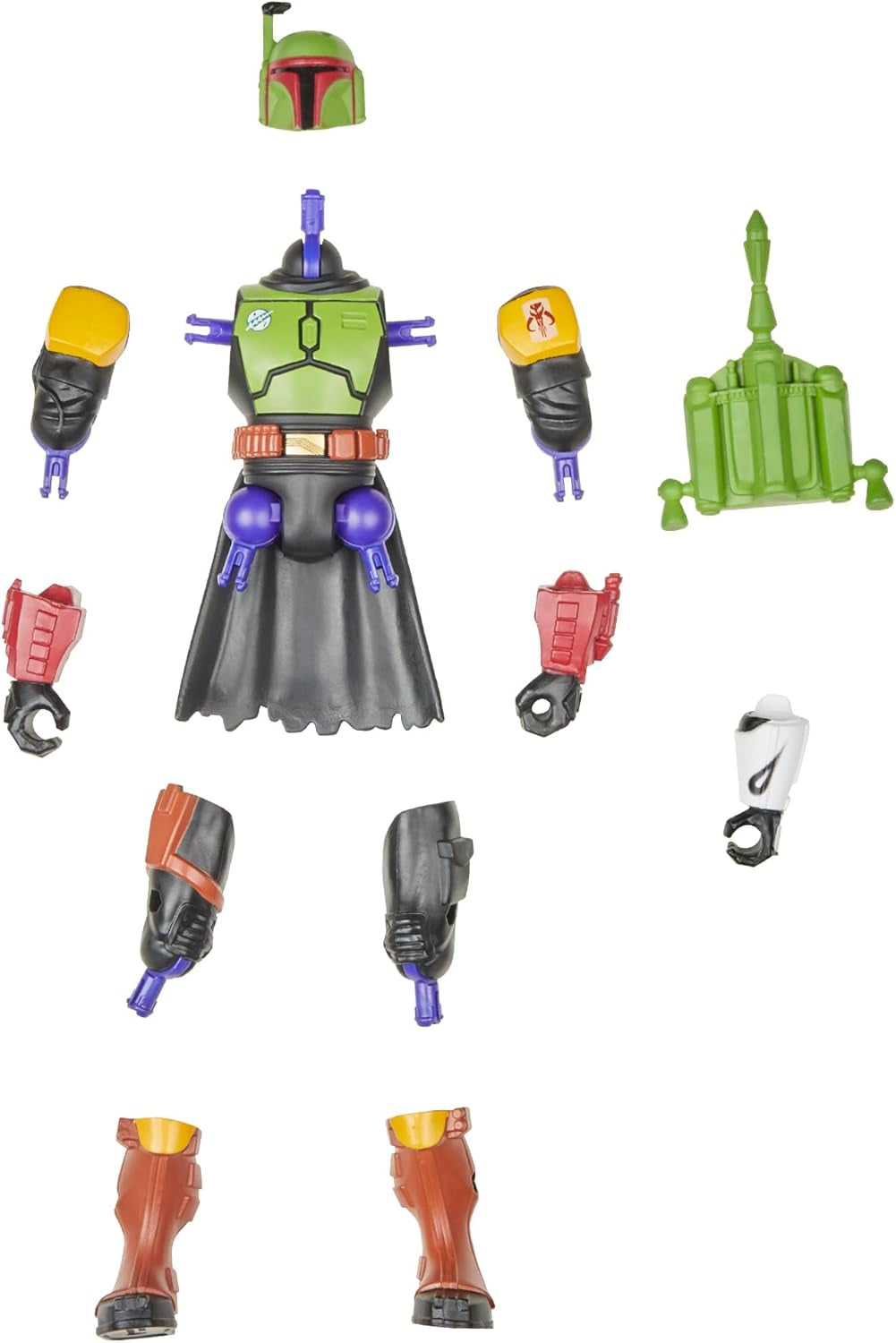 Star Wars Mixmashers Boba Fett Personalizabil Mix-And-Match Action Figure & Accesorii Action figures Naty Shop