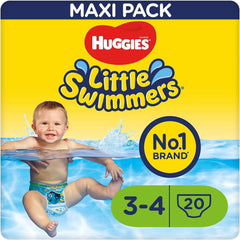 Huggies Einweg-Badebekleidung, Größe 3–4, 20 Stück, Mutter und Baby, Naty Shop
