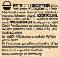 Nestlé LION WildCrush Schokoladen-Karamell-Frühstücksflocken, 8er-Pack (8 x 360 g)