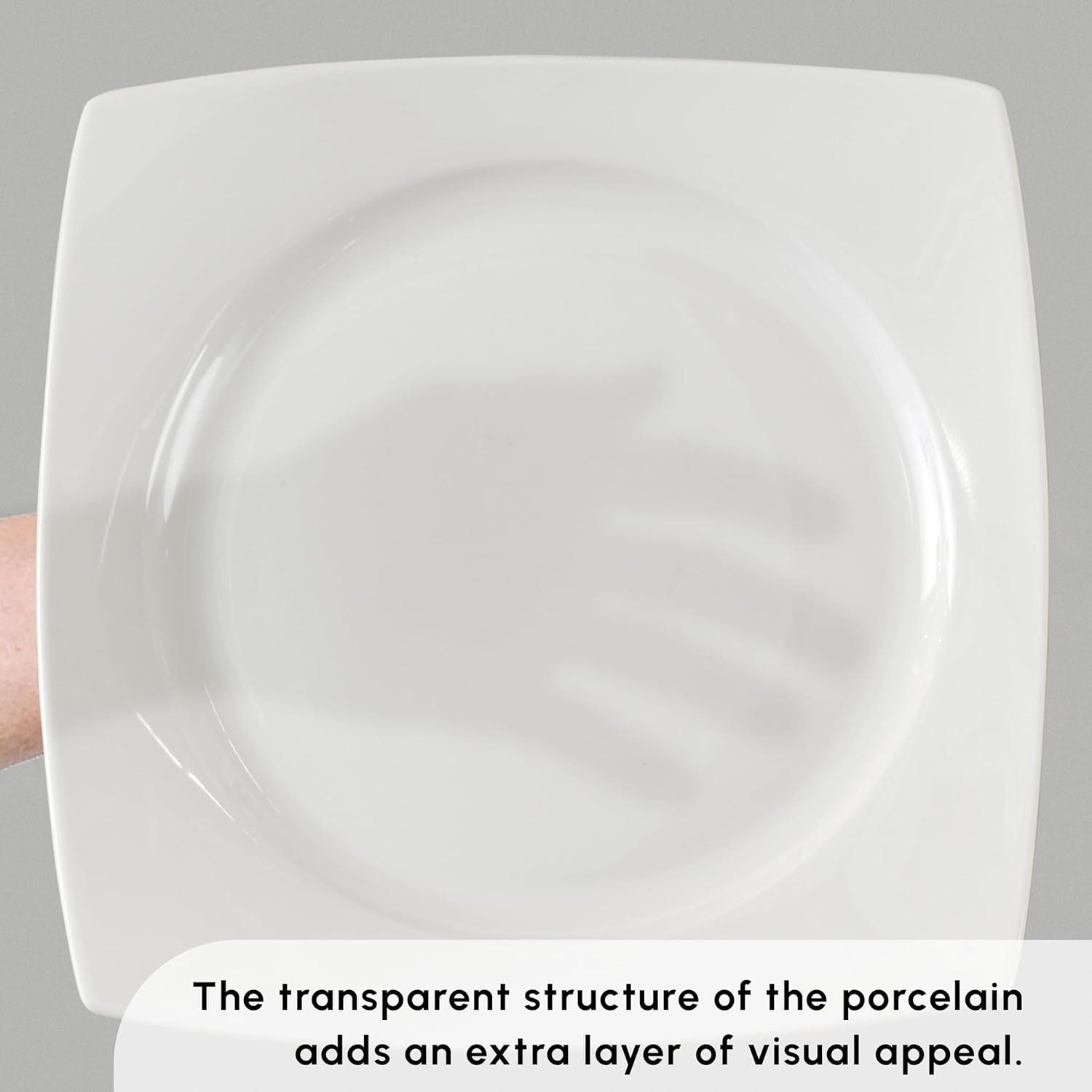 Set de veselă Karaca Jamie White pentru 12 persoane, 52 de piese - Veselă elegantă din porțelan pentru 12 persoane | Include farfurii, căni, boluri |