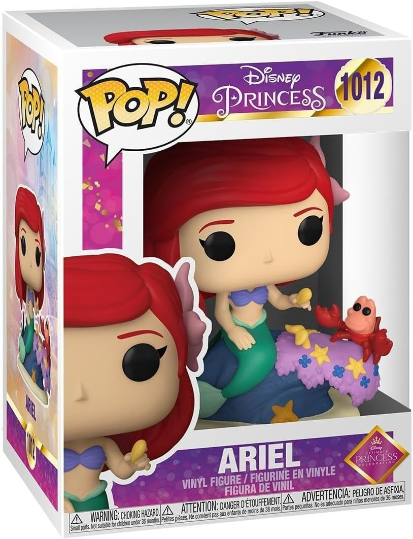 Funko Mystery Mini - Ultimate Princess - 1 din 12 de colecționat - Stilurile variază - Prințesele Disney - Prințesele Disney - Figură de colecționat din vinil - Idee de cadou - Marfă oficială - Fanii filmelor Action figures Naty Shop Standard Pop! Vinil