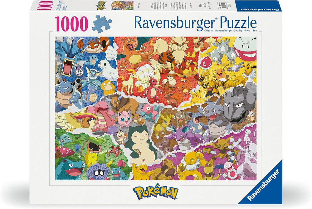 Ravensburger Puzzle 12000832 – Pokémon-Abenteuer – 1000-teiliges Pokémon-Puzzle für Erwachsene und Kinder ab 14 Jahren. Puzzle Naty Shop