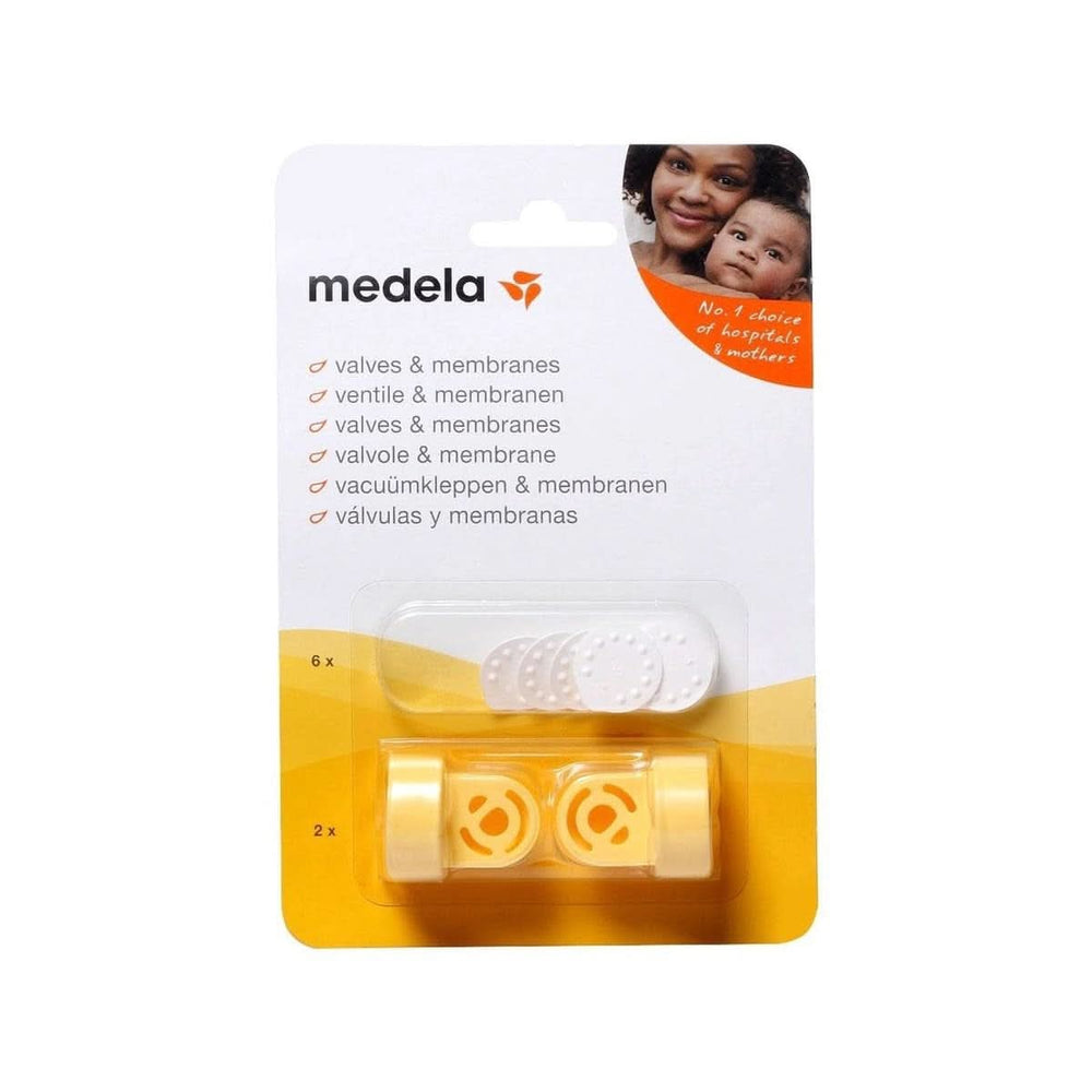 Medela 008.0293 Ventile und Sauger, mehrfarbig Zubehör Essen und Stillen Bebe Naty Shop