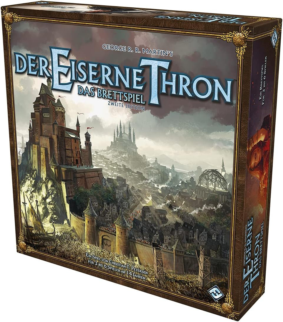 Fantasy Flight Games, Throne of Iron: Das Brettspiel 2. Auflage - Mutter der Drachen, Erweiterung, Expertenspiel, Strategiespiel, 3-8 Spieler, ab 14 Jahren, 180 Minuten, deutsch
