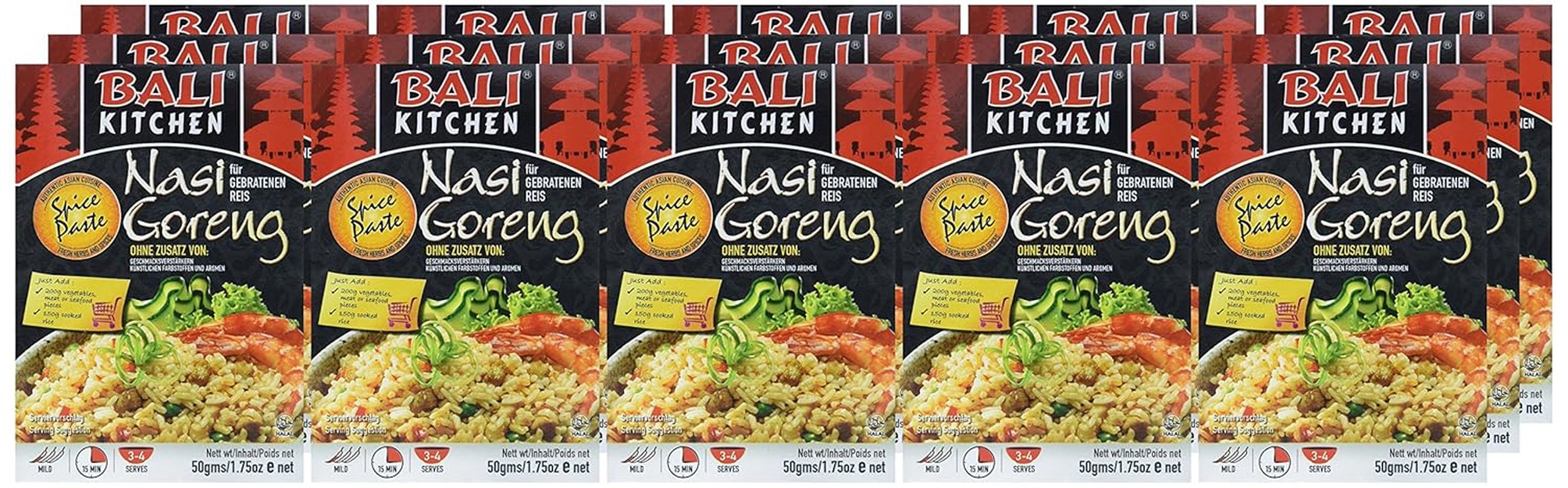 Nasi Goreng, 15er Packung (15 x 50g Packung)