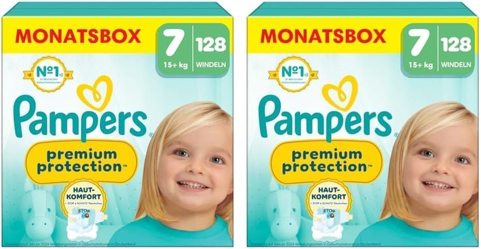 Pampers Premium Protection Größe 5, 152 Windeln, 11 kg–16 kg, unser Nr. 1-Schutz gegen Haut und Auslaufen