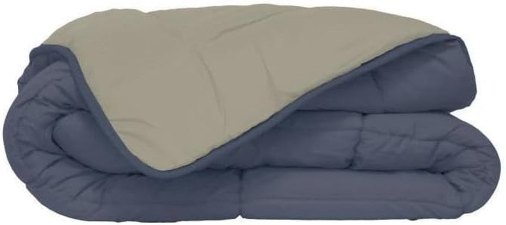 Poyet Motte Calgary Quilt, Polyester, Öl/Mastix, Polyester, Pétrole/Mastix, 260 x 240 x 1 cm Steppdecken und Steppdecken Naty Shop 240 x 220 x 1 cm