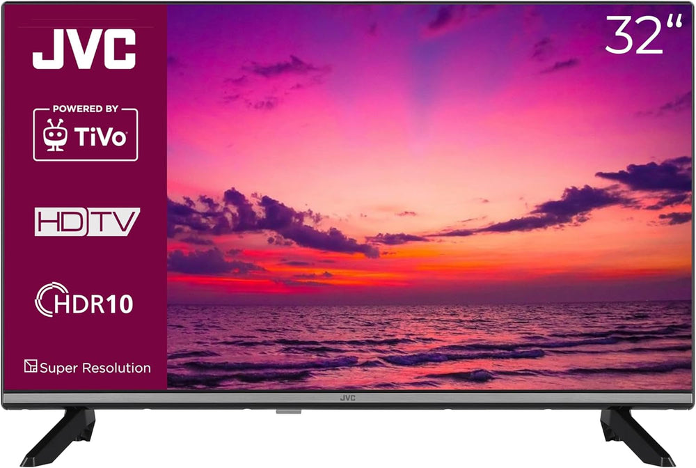 Televizor inteligent JVC de 32 de inci, cu tehnologie TiVo (Full HD, HDR, tuner triplu, 6 luni HD+ inclus) LT-32VF5355W