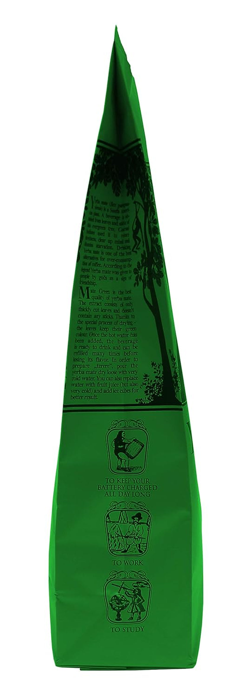 Yerba  „BIO” 400 g Ceai Mate organic, organic, stimulent natural și energizant cu cofeină, ceai Yerba Mate cu fructe, ceai Mate foarte bogat în cofeină, de înaltă calitate