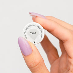 Nagellack Semilac Top Classic SILVER BLUSH 7 ml