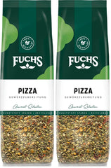 Fuchs Gewürze - Pizza Gewürzzubereitung im recycelbaren Nachfüllbeutel, Gewürzmischung mit italienischen Kräutern, ideal für Bruschetta - 30 g