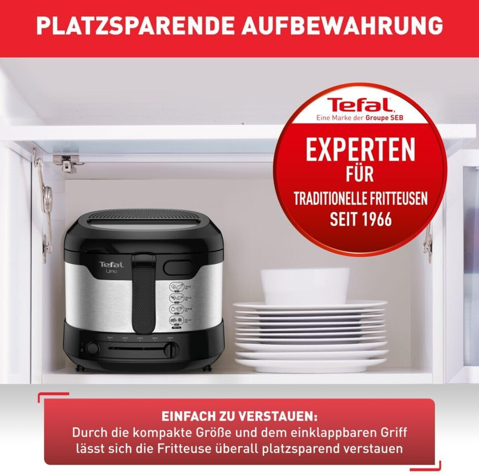 Fritteuse Tefal Uno M FF215D, 1470 Watt, Kapazität: 1 kg Naty Shop Appliances