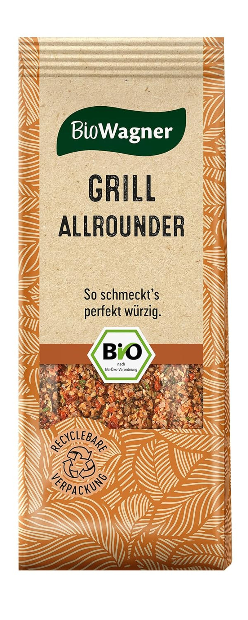 BioWagner - Bio Ras el Hanout, Gewürzmischung für orientalische und arabische Gerichte, ideal für Couscous, Tajine oder Hummus, naturbelassene Bio-Zutaten, recycelbare Verpackung, 50 g