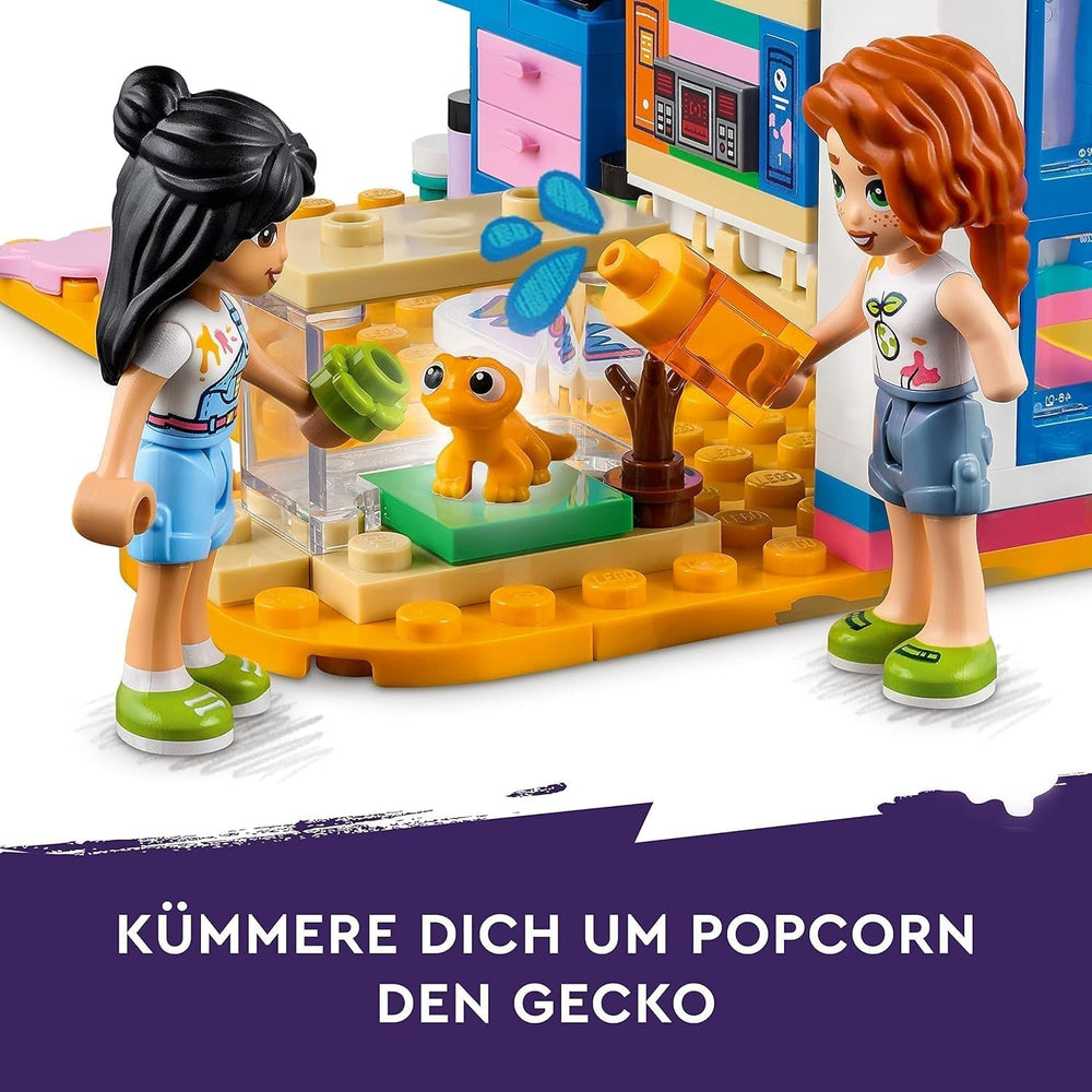 LEGO 41739 Friends Camera lui Liann, mini jucărie cu tematică artistică, cadou mic de colecție cu mini păpuși Liann, Autumn și Pet din seria 2023 Seturi de constructie Besuche den LEGO-Store