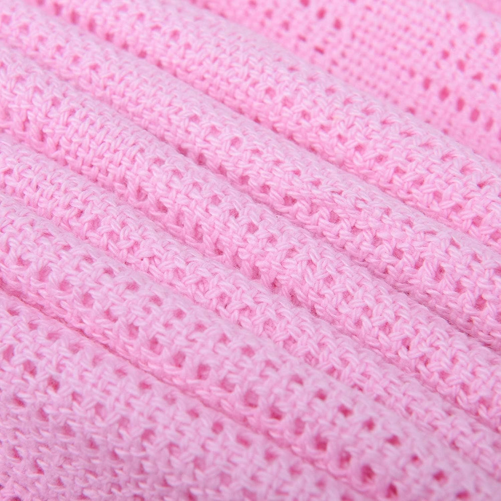 Family Bedding Rosa Zellstoffdecke für Doppelbett, Baumwolle, große Tagesdecke, wendbar, leicht, thermisch, weich, traditionelle Zellstoffdecke, 230 x 230 cm. Steppdecken und Steppdecken Naty Shop