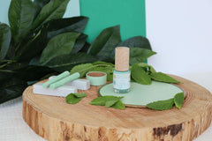 TOOFRUIT Kids Mint Nagellack – auf Wasserbasis, entfernbar, lösungsmittelfrei, ungiftig und sicher, 100 % vegan, 10 ml