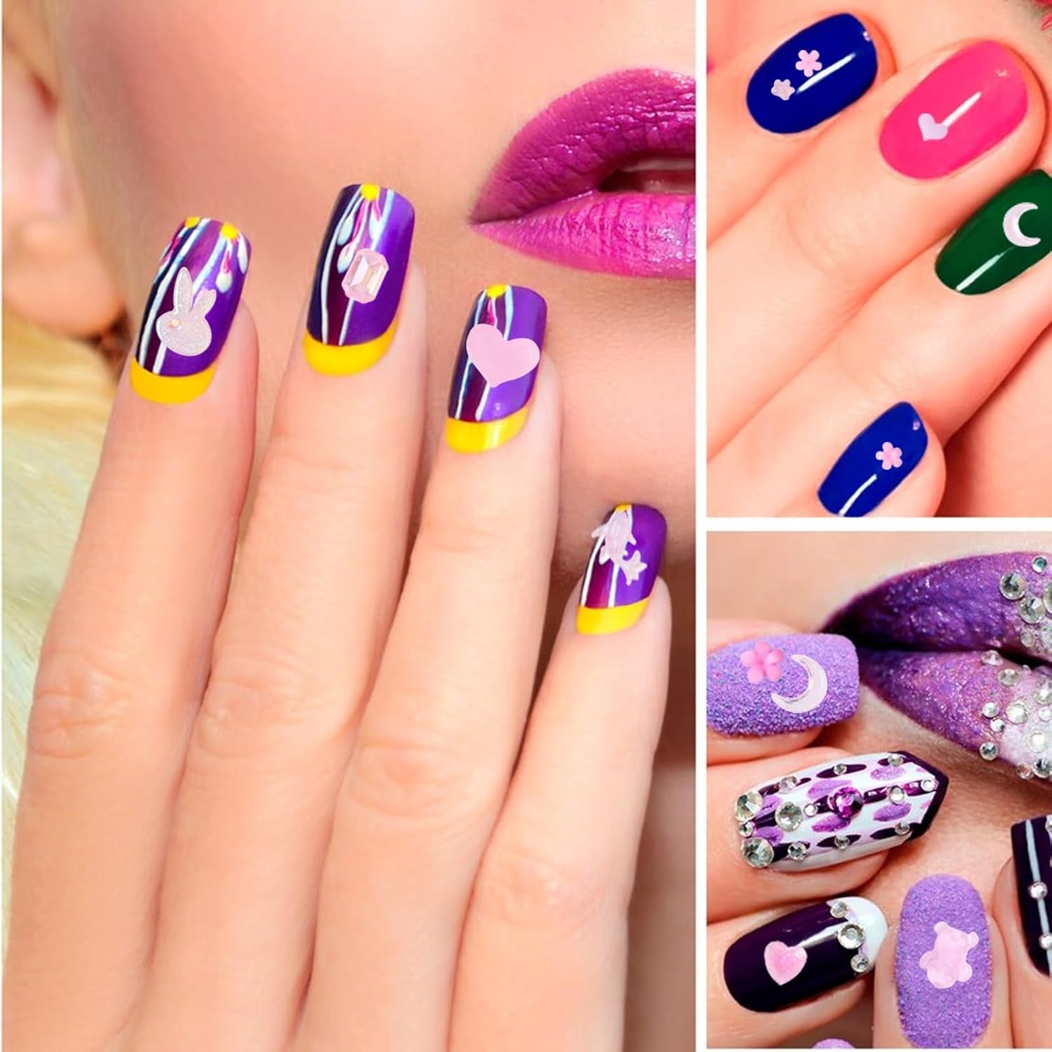 100 bucăți farmece pentru unghii cu fundă Y2K 3D rășină Camellia floare farmece pentru unghii Kawaii strasuri pentru unghii decorațiuni Nail Art, modele, accesorii DIY pentru artizanat (roz)