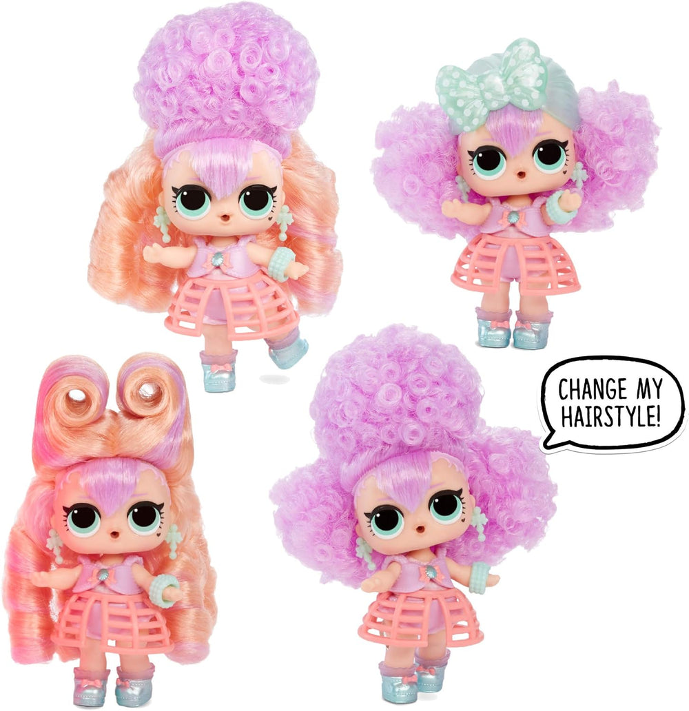Păpuși de colecție LOL Surprise pentru fete - Cu 15 surprize și coafuri diferite - #Hairvibes Dolls