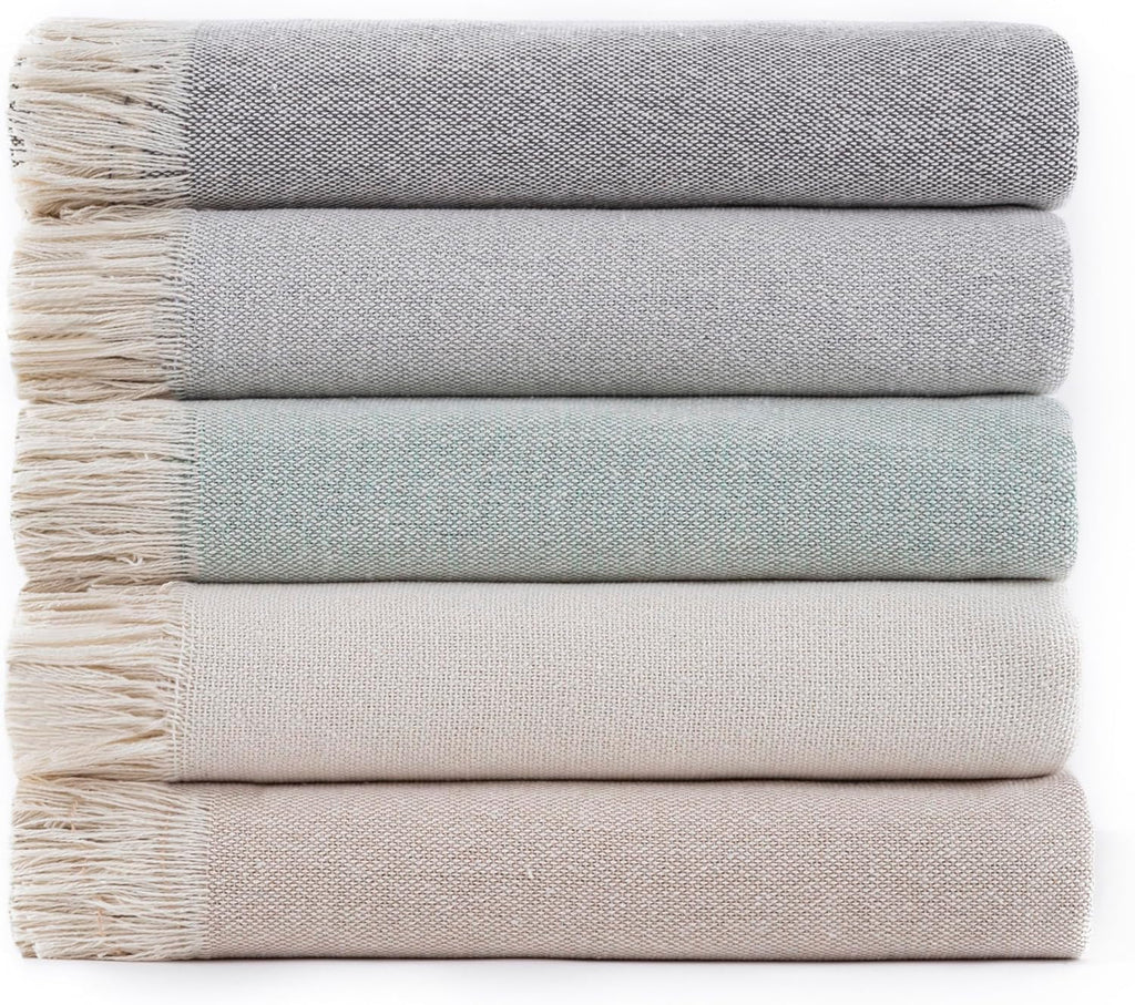 Cuvertură de pat multifuncțională, cuvertură de pat, cuvertură pentru pat, cuvertură pentru canapea, Jarapas, monocolor (180 X 260 cm, gri închis). Paturi si Cuverturi Besuche den Todocama-Store Gri închis 180X260