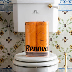Hârtie igienică Renova, portocalie, normală, 6 200064519