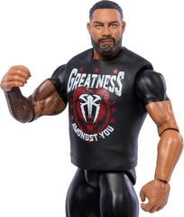 Mattel WWE Roman Reigns Action Figure, Main Battle Series #151, Aprox. 15cm inaltime Figura de colectie cu 10 puncte de miscare si aspect realist, JCV27 Action figures Naty Shop
