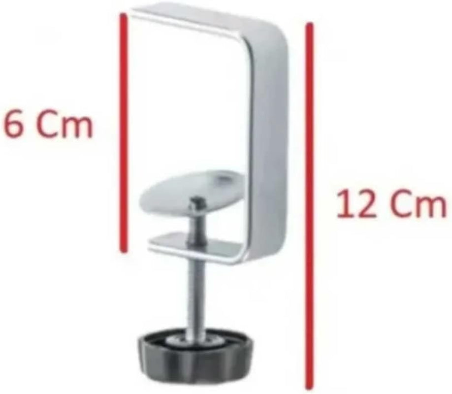 DKN Pizzateig-Rollmaschine mit Handkurbel, 48,8 cm, Nudelmaschine, Teigfolie mit Anti-Haft-Rollen und Dickenkontrolle – Konstruktion aus massivem Stahl und Aluminium