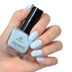 HYBRID-Nagellack alessandro Blueberry Slush – Pastellblau – Perfekte Nägel in nur 3 Schritten, ohne LED – hält bis zu 10 Tage! 8 ml