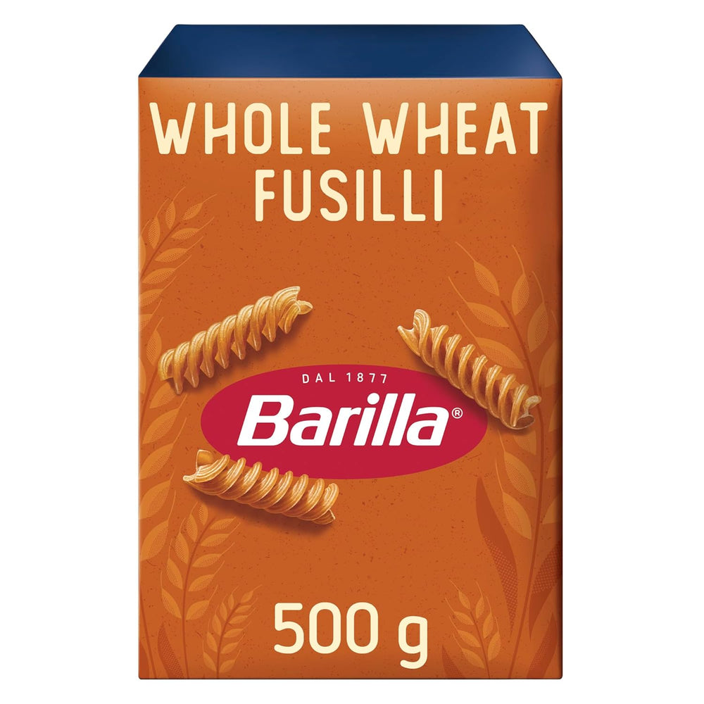 Barilla Pasta Integrale Fusilli – Grießnudeln mit Naturfasern, 500 g