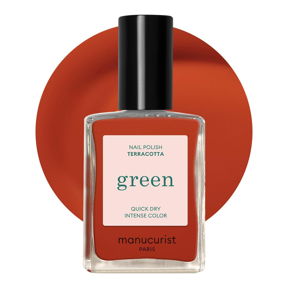 Manucurist Green – Rosy Beige Shell Beige Nagellack – Schnell trocknender Nagellack – DIY-Nägel – Vegan 12-Free – Pflanzenbasiert – Nagellack – Hergestellt in Frankreich