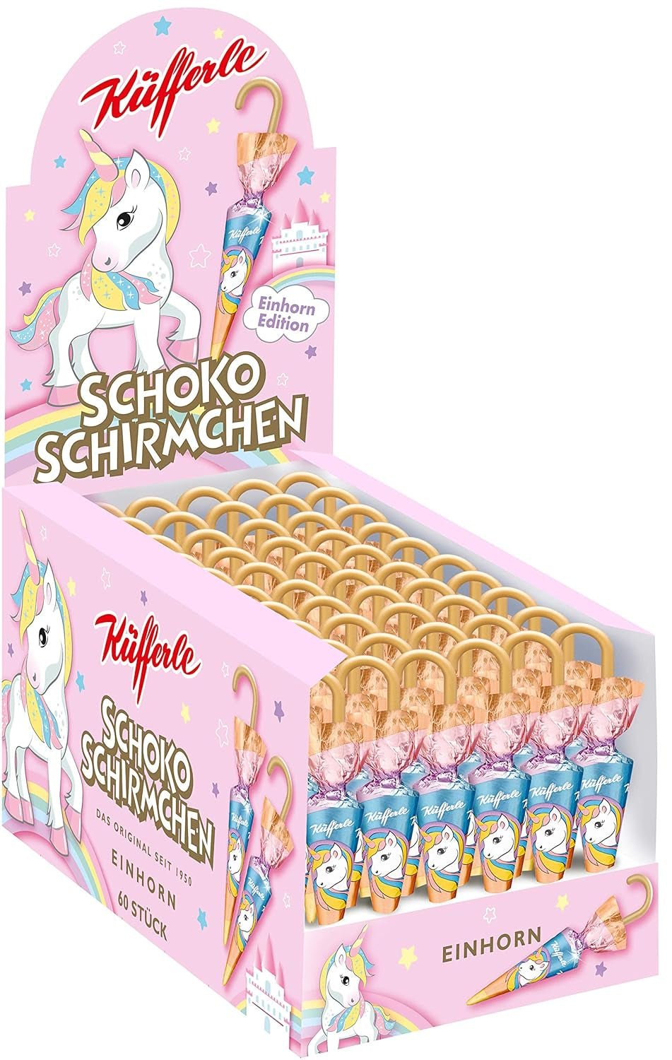 Schokoladenschatten Küfferle Polarsilber 810g (60 Stück)