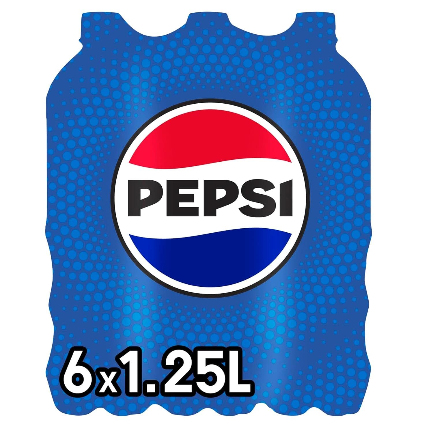 Pepsi Cola, Original, Set 6 x 1,25 Liter Alkoholfreie Getränke Naty Shop