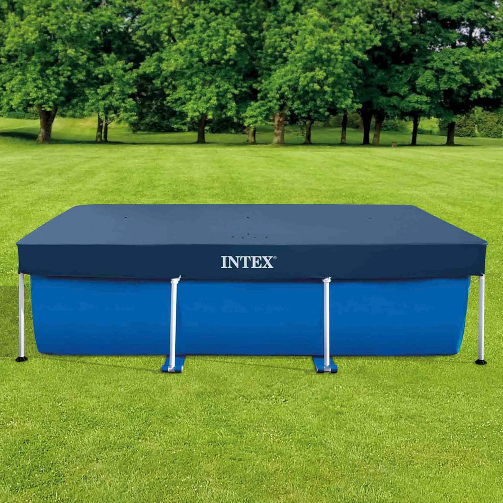 Intex 28038 – Plane für rechteckige oberirdische Pools, PVC, blau, 300 x 200 cm