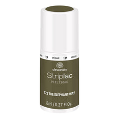 UV-Nagellack alessandro Striplac The Elephant Way – Zart und langanhaltend – Einfache Entfernung dank der Entfernungstechnologie – Vegan und tierversuchsfrei – 8 ml