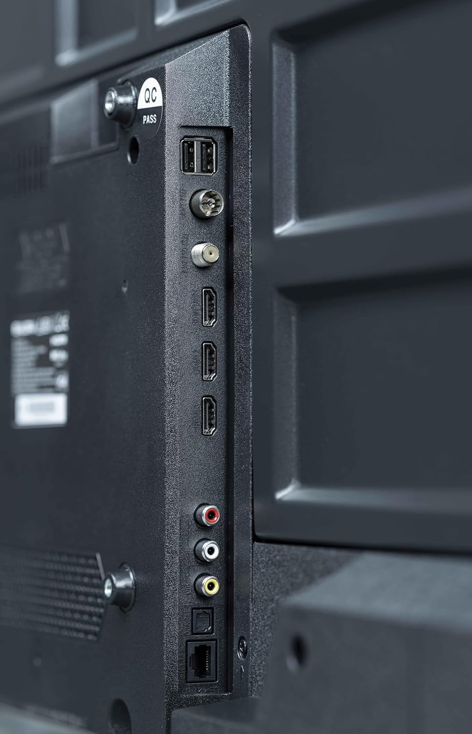 SALORA FOD43FV – Televizor de 43 de inci – Smart TV cu ecran Full HD, Android TV, sistem de operare Vidaa, tuner triplu DVB-T2/S2, WLAN, Ethernet, 3x HDMI, design fără ramă pentru un stil de viață modern