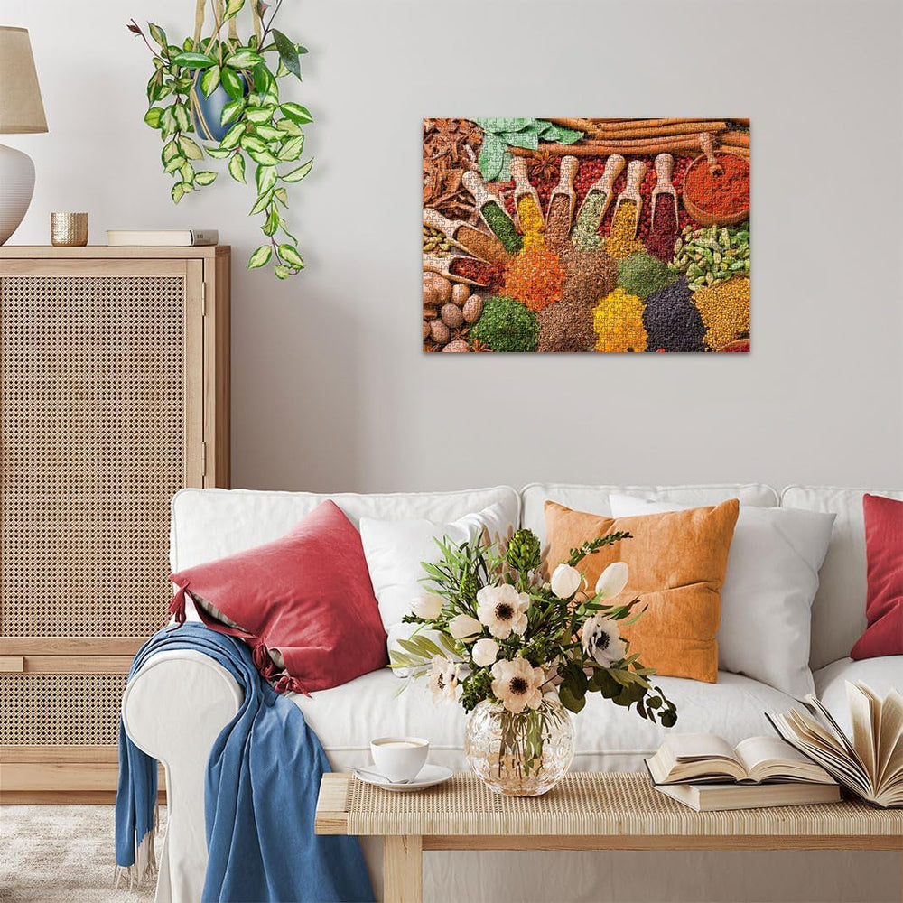 Ravensburger Puzzle 12000354 1000 piese - Condimente și ierburi - Puzzle pentru adulți și copii de la 14 ani, [Exclusiv pe Amazon] Puzzle Naty Shop