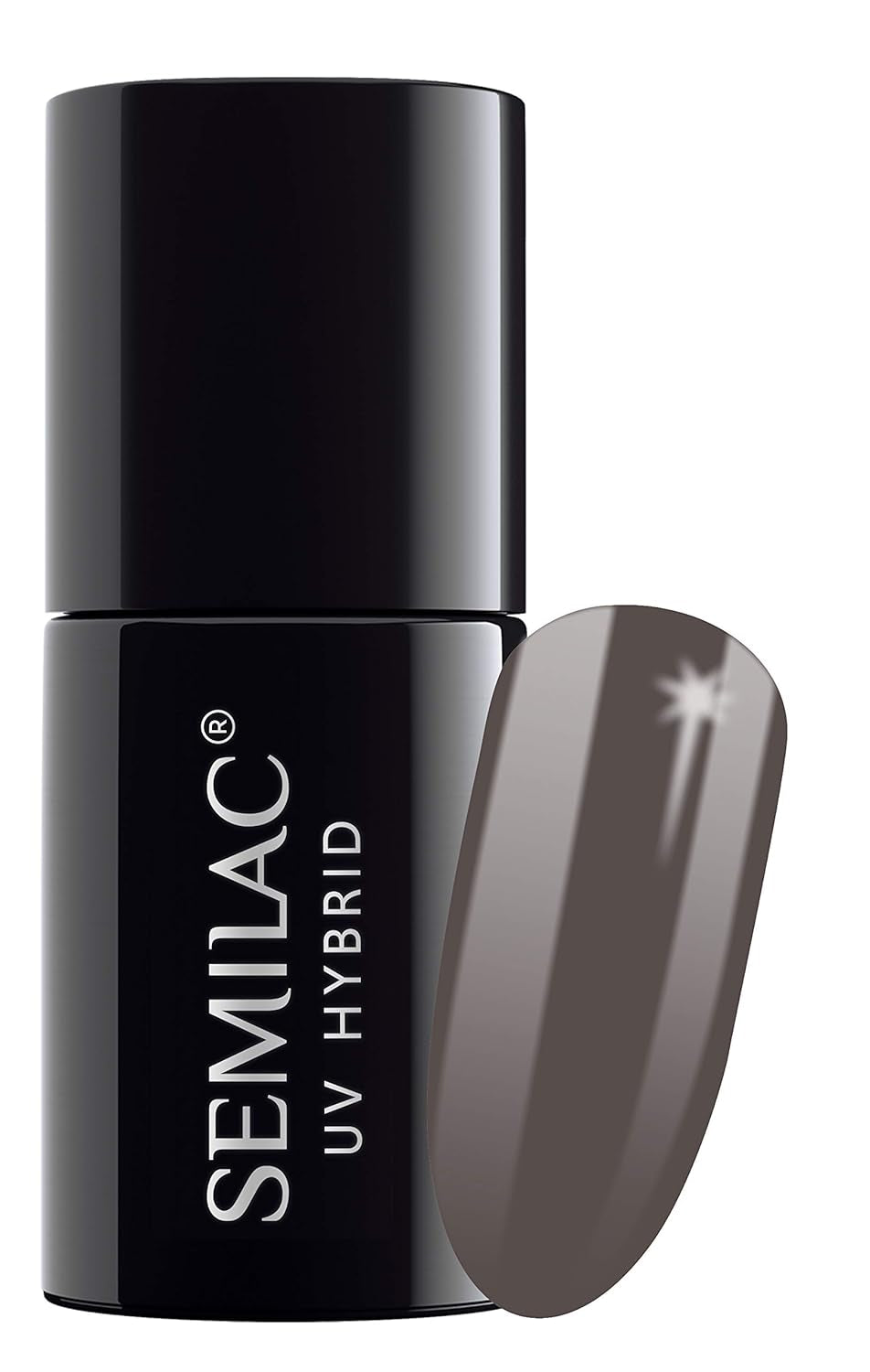 Semilac UV-Nagellack 029 Espresso 7 ml Black White Collection
