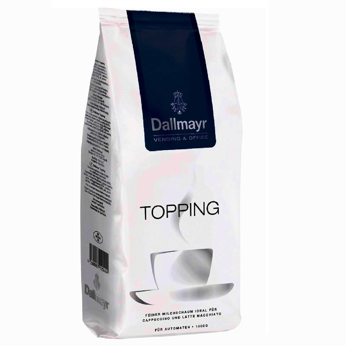Dallmayr Topping-Milchpulver für den Vending – Feiner, cremiger Schaum