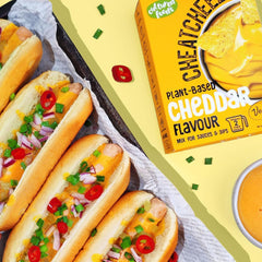 Cultured Foods Veganer Käse Käseersatz Laktosefrei Glutenfrei 2-er Set Gouda Und Cheddar CHEATCHEEZ