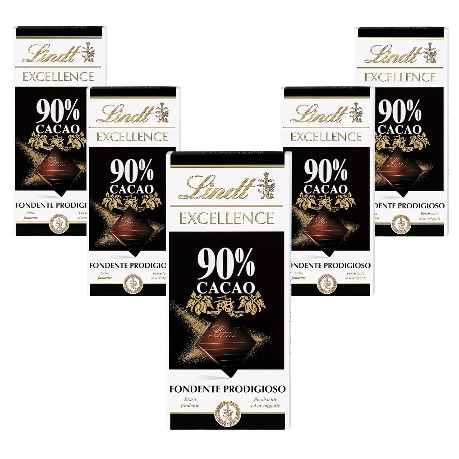 Lindt Excellence 78 Prozent Kakaoriegel – veganer Riegel mit Kakaointensität und Persistenz, 100 g, ideales Geschenk