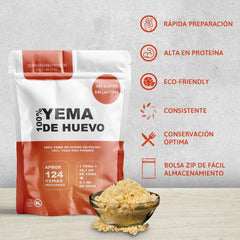 Serman Nutricion Bio Eigelbpulver – glutenfrei, laktosefrei