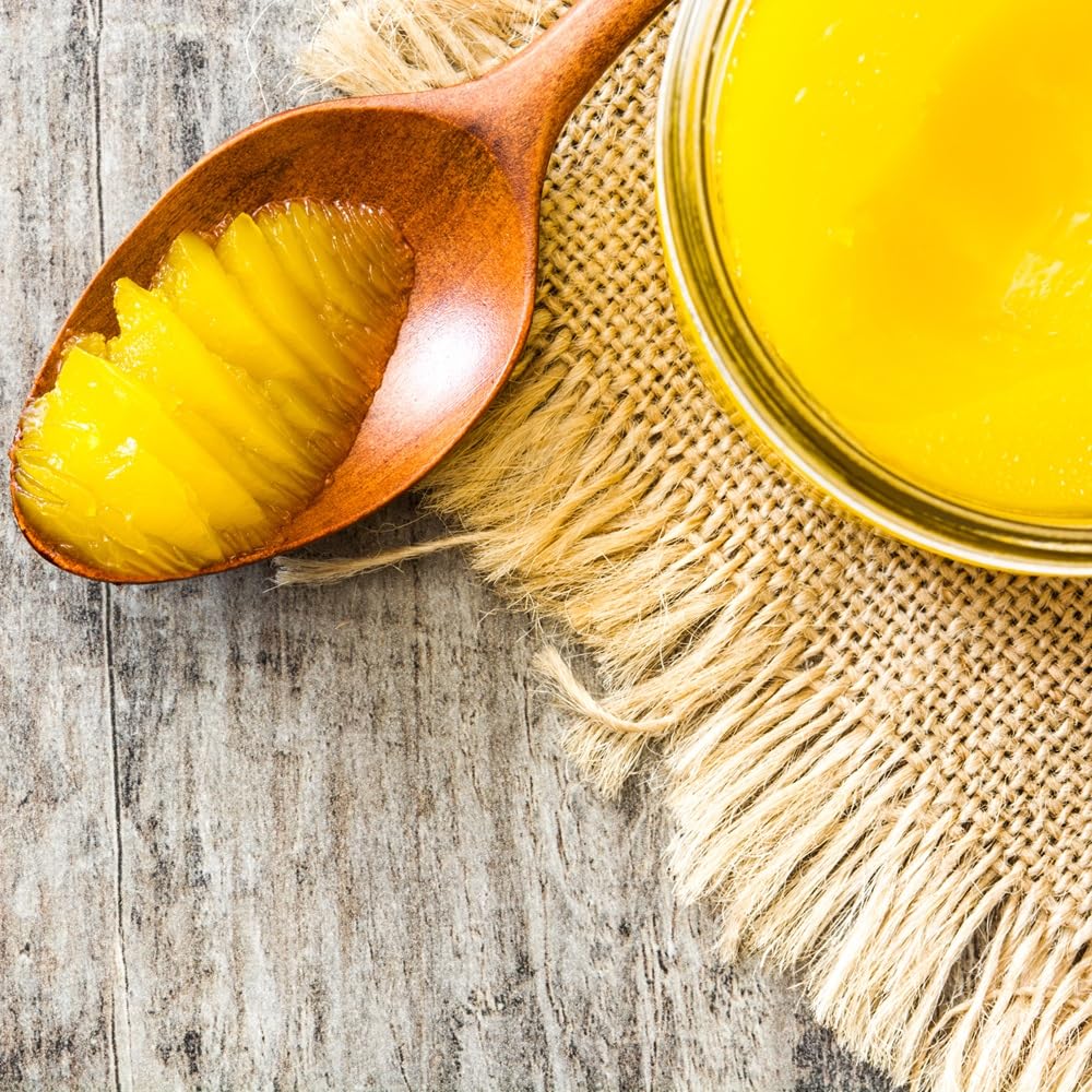 Grocer Planet Natural Ghee – geklärtes Ghee 500 g zum Keto-Kochen
