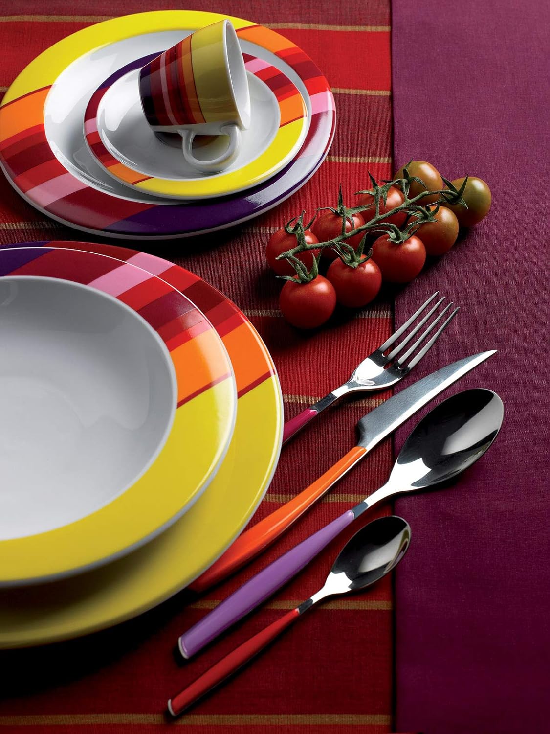 BUGATTI, Glamour, Besteckset für 6, 24-teiliger Edelstahl 18/10 Naty Shop