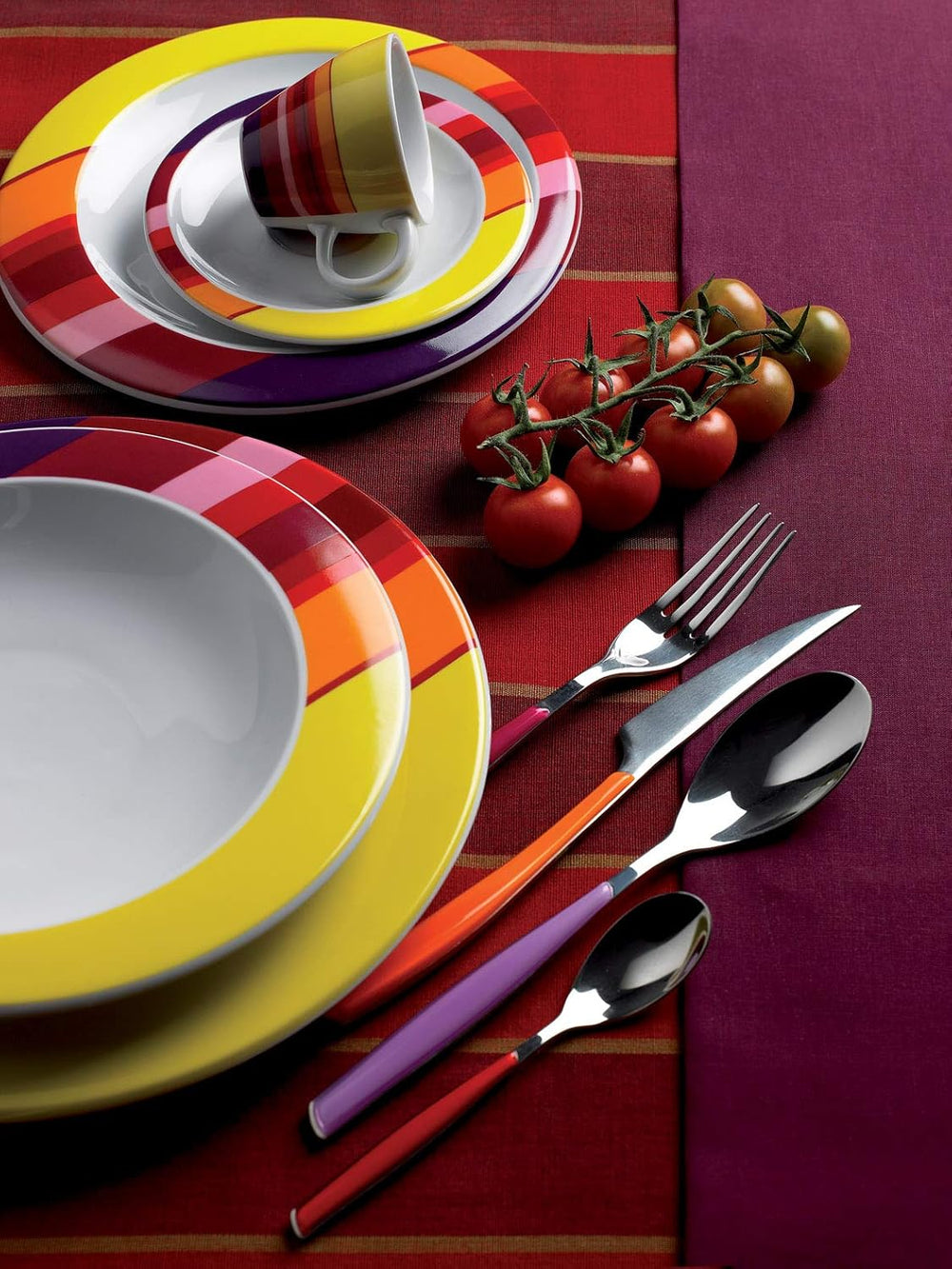 BUGATTI, Glamour, Besteckset für 6, 24-teiliger Edelstahl 18/10 Naty Shop