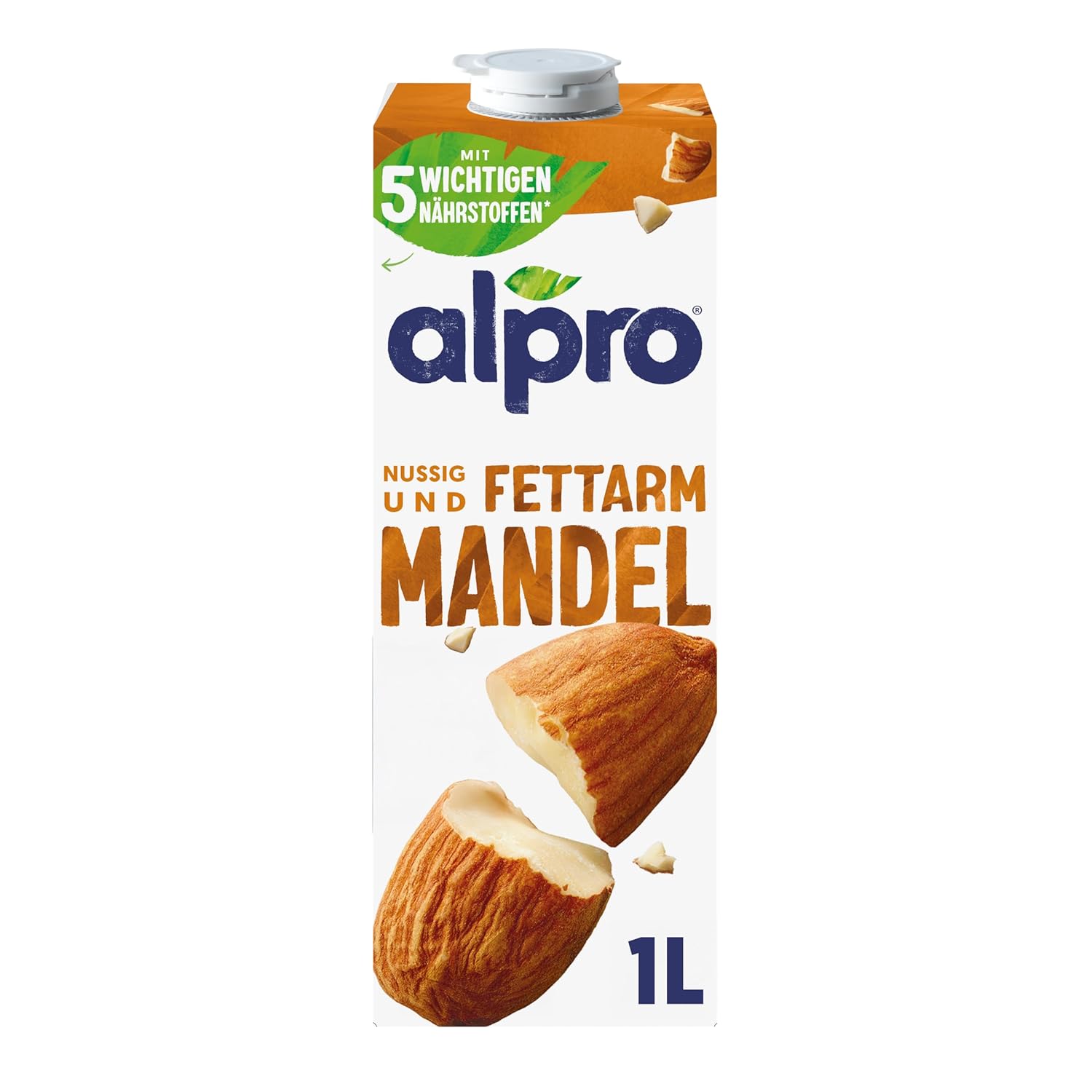 Alpro Mandeldrink ohne Zucker – Quelle für Kalzium und Vitamine