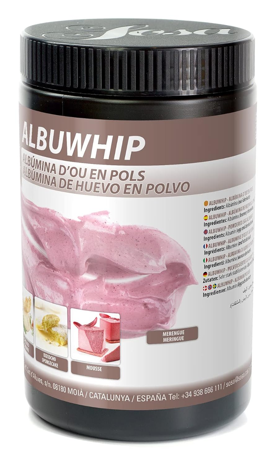 Ovoneve Eieralbumin-Pulver 500 g – reines Protein zum Kochen