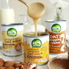 Nature's Charm Vegane Kondens-Hafermilch – Kaffee und Desserts