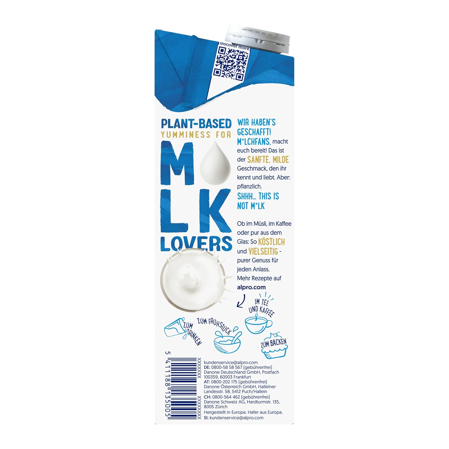 Alpro This Is Not Milk 3,5 % – Vegan, ohne Milch – reich an Kalzium