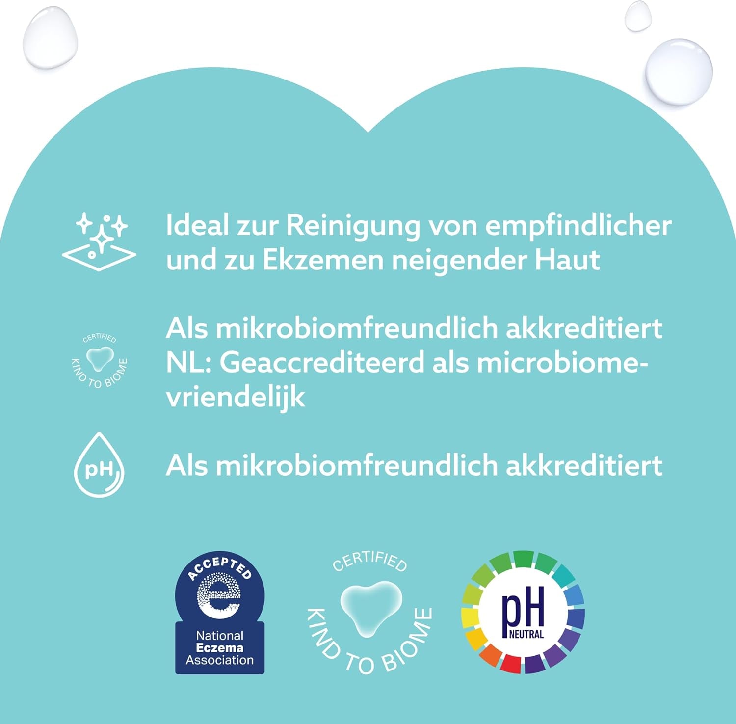 WaterWipes Sensitive+ Feuchttücher für unterwegs, 100 Tücher (10er-Pack), 3-in-1 reinigt, pflegt, schützt, 99,9 % Wasser, parfümfreie Tücher