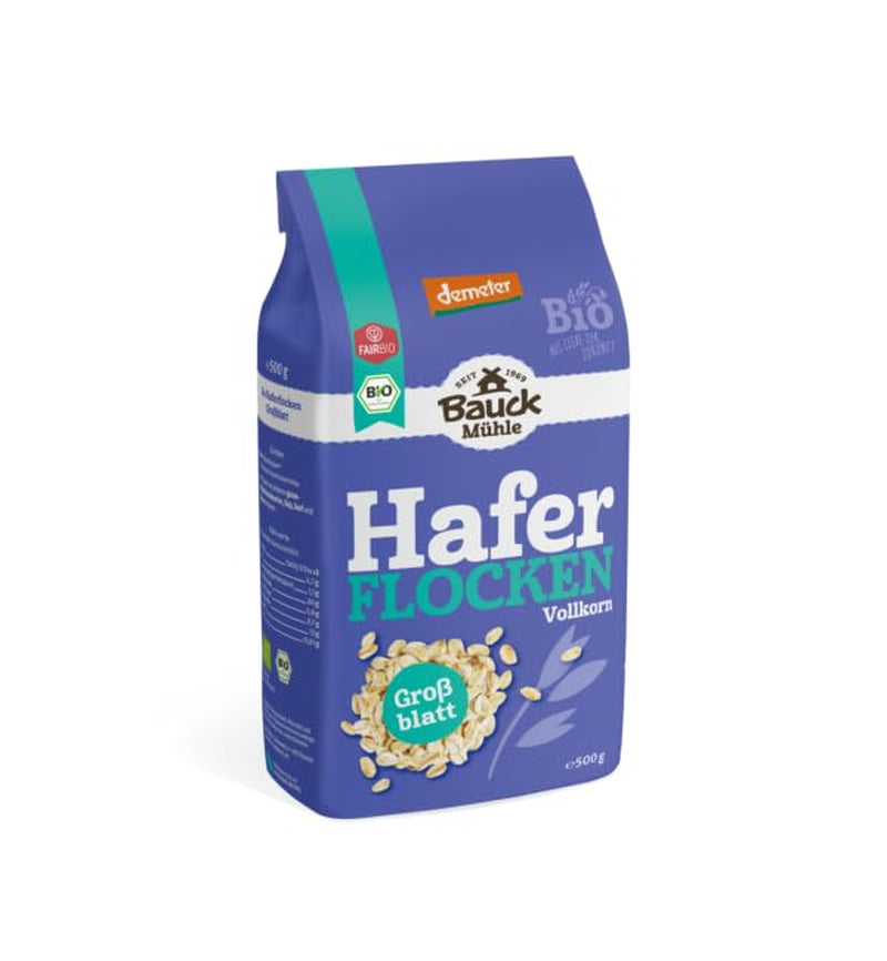 Demeter Big Leaf Haferflocken, 1 Packung (1 x 500g)
